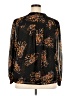 CAbi 100% Polyester Black Long Sleeve Blouse Size XXL - photo 2