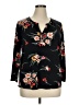 Daniel Rainn Black 3/4 Sleeve T-Shirt Size XL - photo 1