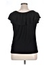 Carol Rose Black Short Sleeve Top Size XL - photo 2