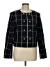 Ann Taylor LOFT Checkered-gingham Black Jacket Size L - photo 1