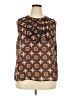 CAbi Brown Sleeveless Blouse Size XXL - photo 1