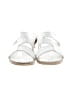 Naturalizer 100% Leather White Sandals Size 7 1/2 - photo 2