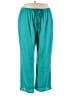 Natori Solid Teal Casual Pants Size 3X - photo 1