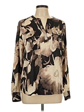 Simply Vera Vera Wang Long Sleeve Blouse (view 1)