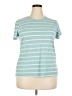 Time and Tru Teal Short Sleeve Top Size XXL - photo 1