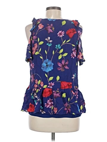 Parker Sleeveless Silk Top (view 2)