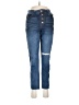 Walmart Solid Blue Jeans Size 8 - photo 1