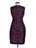 Tommy Hilfiger Tweed Burgundy Cocktail Dress Size 6 - photo 2