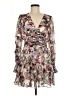 o.p.t 100% Polyester Floral Ivory Cocktail Dress Size L - photo 1