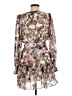 o.p.t 100% Polyester Floral Ivory Cocktail Dress Size L - photo 2