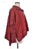 FP One 100% Cotton Red Cardigan Size 1X - photo 4