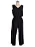 Active by Old Navy Solid Black Gray Jumpsuit Size Lg Petite - photo 1