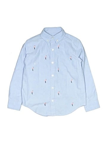 Janie and Jack Long Sleeve Button-Down Shirt (view 1)