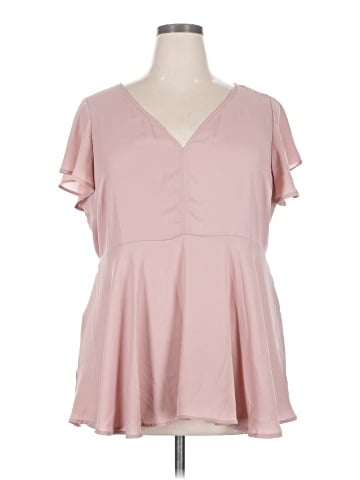 Torrid Short Sleeve Blouse (view 1)