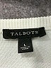 Talbots Stripes Black Casual Dress Size L - photo 7
