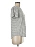 Green Envelope Stripes Silver Short Sleeve T-Shirt Size M - photo 4