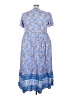 BLOOMCHIC Paisley Blue Casual Dress Size 22 - 24 - photo 2