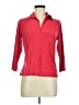 Studio 100% Polyester Red 3/4 Sleeve Blouse Size M - photo 1