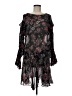 IRO 100% Silk Floral Black Cocktail Dress Size EU (FR) 38 / US 6 - photo 1