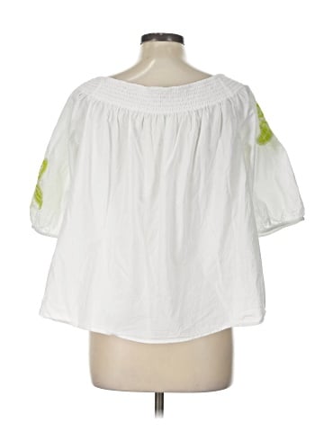 Crown & Ivy Short Sleeve Blouse (view 2)