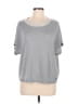 Numph Gray Short Sleeve Top Size M - photo 1