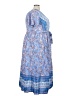 BLOOMCHIC Paisley Blue Casual Dress Size 22 - 24 - photo 4