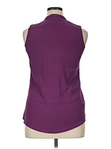 Calvin Klein Sleeveless Button-Down Shirt (view 2)