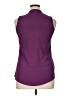 Calvin Klein Purple Sleeveless Button-Down Shirt Size XL (estimated) - photo 2
