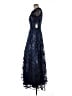 Eliza J 100% Polyester Blue Cocktail Dress Size 6 - photo 5