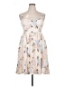 Torrid 100% Rayon Hearts Ivory Cocktail Dress Size Med Plus (00) - photo 1