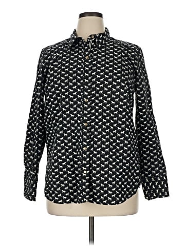 Charter Club Long Sleeve Button-Down Shirt (view 1)