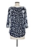 Siren Lily 100% Polyester Blue 3/4 Sleeve Blouse Size Med Maternity - photo 2