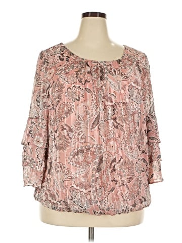 Roz & Ali 3/4 Sleeve T-Shirt (view 1)