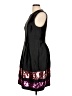 Sachin + Babi Graphic Black Cocktail Dress Size 12 - photo 5
