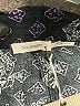 Blu Pepper 100% Rayon Paisley Blue Shorts Size M - photo 3