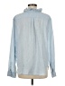 Dylan 100% Cotton Blue Long Sleeve Blouse Size M - photo 2