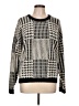 Cyrus Houndstooth Black Pullover Sweater Size L - photo 1