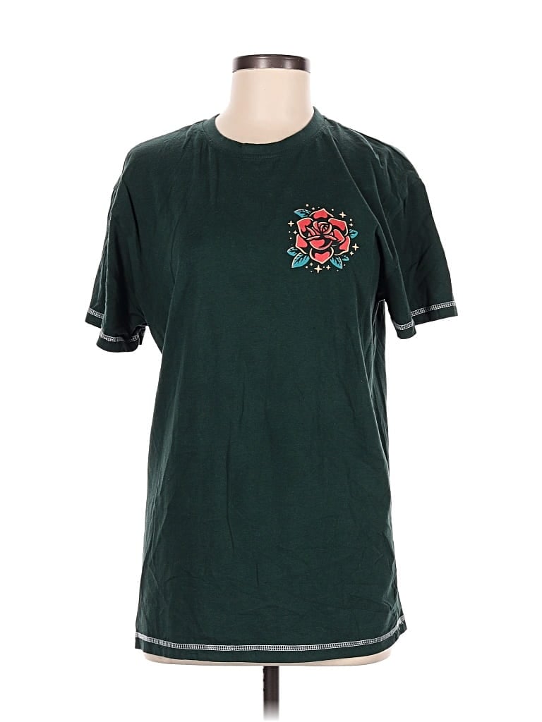 Pre-owned Assorted Brands Short Sleeve T-shirt In Green