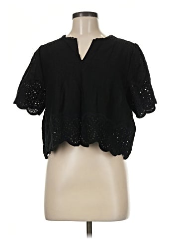 Ellen Tracy Short Sleeve Blouse (view 1)
