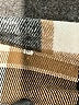 Unbranded 100% Polyester Plaid Brown Coat Size XXL - photo 6
