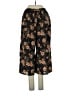 Unbranded Floral Black Casual Pants Size S (estimated) - photo 2