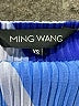 MING WANG Blue 3/4 Sleeve Blouse Size XS - photo 7