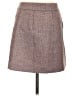 Moon 100% Wool Tweed Brown Wool Skirt Size 10 - photo 2