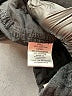 Elle 100% Cotton Chevron-herringbone Black Shorts Size 8 - photo 4