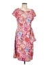 Talbots Paisley Pink Casual Dress Size L - photo 1