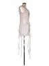 Elliatt 100% Polyester Silver Cocktail Dress Size L - photo 4