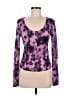 Pilcro Purple Long Sleeve Top Size M - photo 1