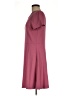 Gap Solid Burgundy Casual Dress Size L - photo 5