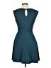 Candie's Chevron-herringbone Teal Casual Dress Size L - photo 2