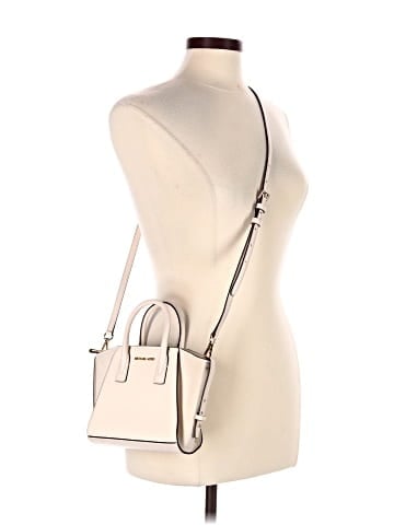MICHAEL Michael Kors Leather Satchel (view 2)